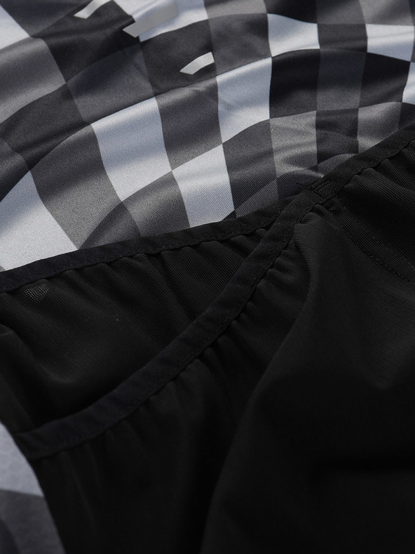 ALPINE PRO Pánský cyklistický dres ALPINE PRO SAGEN šedá