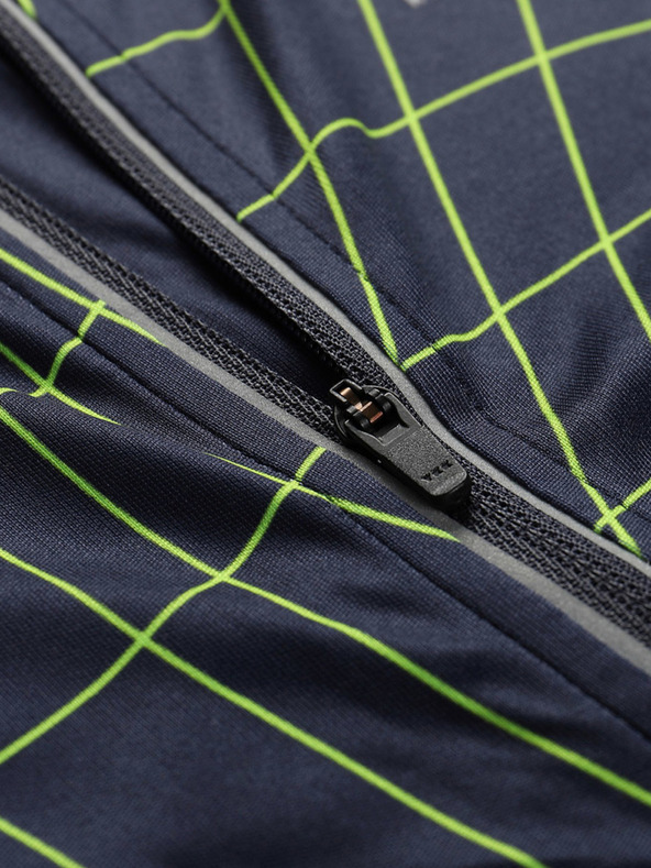 ALPINE PRO Pánský cyklistický dres ALPINE PRO SAGEN modrá