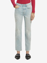 Scotch & Soda Světle modré dámské zkrácené straight fit džíny Scotch & Soda