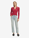 Scotch & Soda Světle modré dámské zkrácené straight fit džíny Scotch & Soda