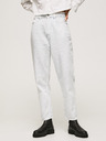 Pepe Jeans Bílé dámské džíny Pepe Jeans