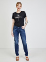 Diesel Tmavě modré dámské straight fit džíny Diesel