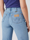 Wrangler Světle modré dámské straight fit džíny Wrangler