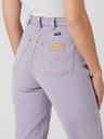 Wrangler Světle fialové dámské straight fit džíny Wrangler