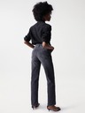 Salsa Jeans Černé dámské straight fit džíny Salsa Jeans True