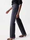 Salsa Jeans Černé dámské straight fit džíny Salsa Jeans True