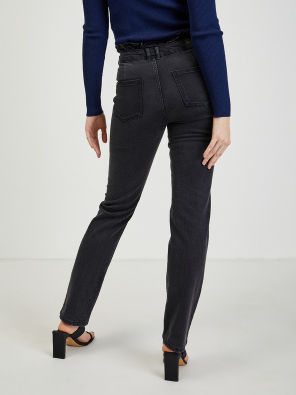 Orsay Černé dámské straight fit džíny ORSAY