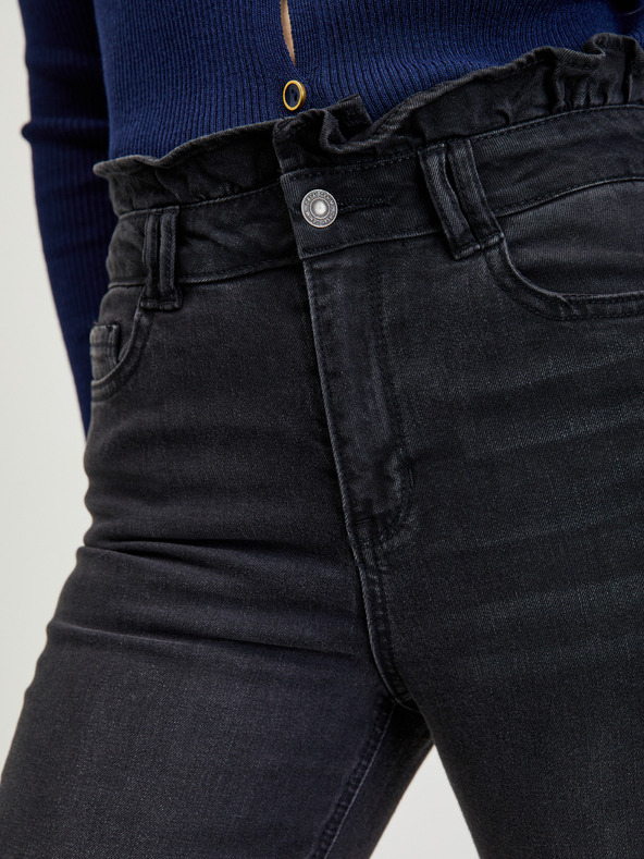 Orsay Černé dámské straight fit džíny ORSAY