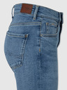 Pepe Jeans Modré dámské straight fit džíny Pepe Jeans Mary
