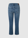 Pepe Jeans Modré dámské straight fit džíny Pepe Jeans Mary