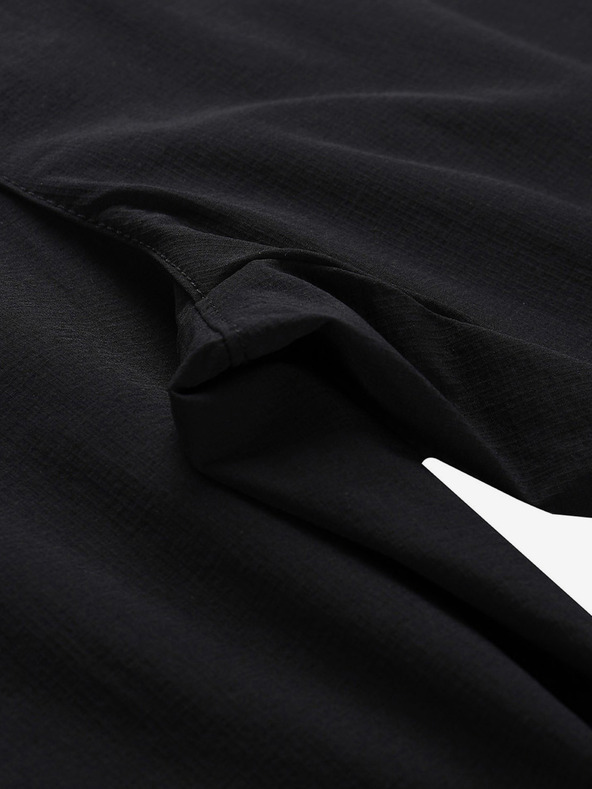 ALPINE PRO Pánské kalhoty s impregnací ALPINE PRO NESC černá