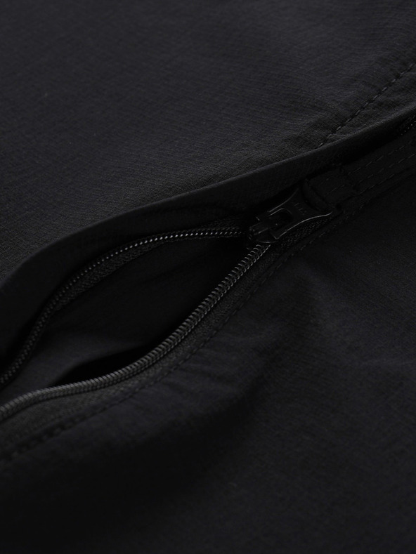 ALPINE PRO Pánské kalhoty s impregnací ALPINE PRO NESC černá