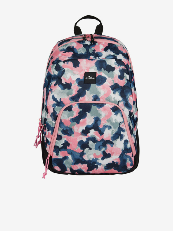 O'Neill Modro-růžový dámský vzorovaný batoh O'Neill WEDGE BACKPACK