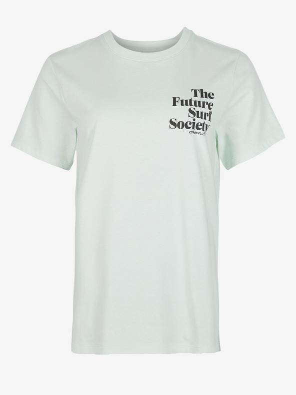 O'Neill Světle zelené dámské tričko O'Neill FUTURE SURF REGULAR T-SHIRT