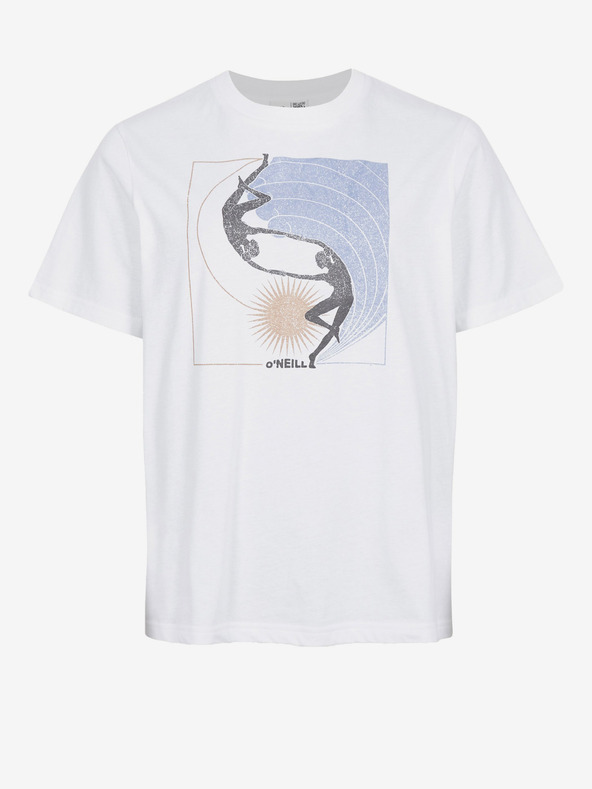 O'Neill Bílé dámské tričko O'Neill ALLORA GRAPHIC T-SHIRT
