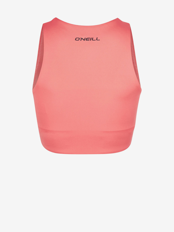 O'Neill Růžový dámský crop top O'Neill ACTIVE CROPPED TOP