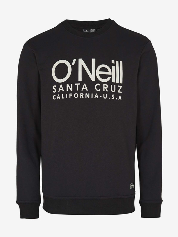 O'Neill Černá pánská mikina s nápisem O'Neill CALI ORIGINAL CREW