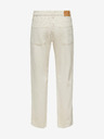 ONLY & SONS Krémové pánské straight fit džíny ONLY & SONS Edge