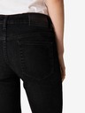 Diesel Černé dámské zkrácené straight fit džíny Diesel D-Rifty