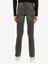 Tom Tailor Tmavě šedé dámské straight fit džíny Tom Tailor