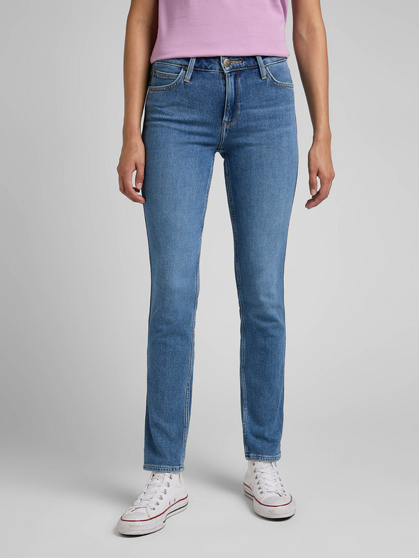 Lee Modré dámské slim fit džíny Lee