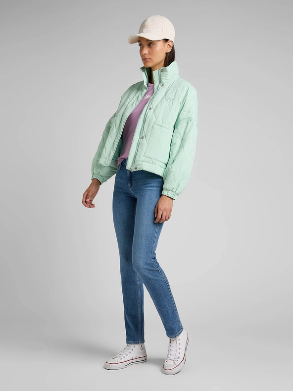 Lee Modré dámské slim fit džíny Lee