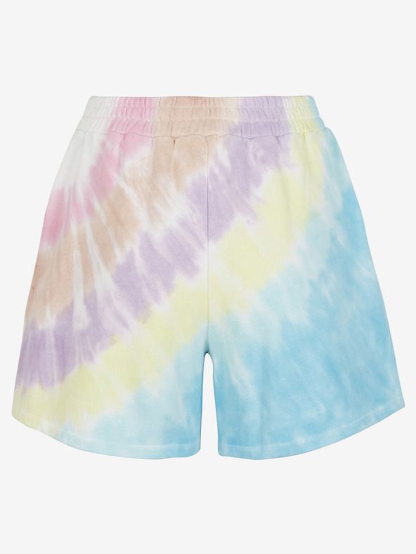 O'Neill Žluto-tyrkysové dámské teplákové kraťasy O'Neill WOMEN OF THE WAVE SHORTS