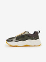 Scotch & Soda Tmavě zelené dámské vzorované tenisky Scotch & Soda Celest Sneaker Green Multi