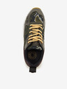 Scotch & Soda Tmavě zelené dámské vzorované tenisky Scotch & Soda Celest Sneaker Green Multi