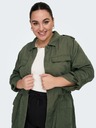 ONLY CARMAKOMA Khaki dámská lehká bunda ONLY CARMAKOMA Kenya