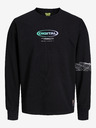 Jack & Jones Černá pánská mikina Jack & Jones Digital
