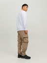 Jack & Jones Bílá pánská mikina Jack & Jones Digital