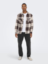 ONLY & SONS Černé straight fit džíny ONLY & SONS Edge
