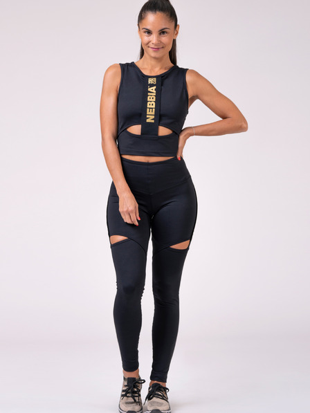 Nebbia Honey Bunny legíny 820 - černá