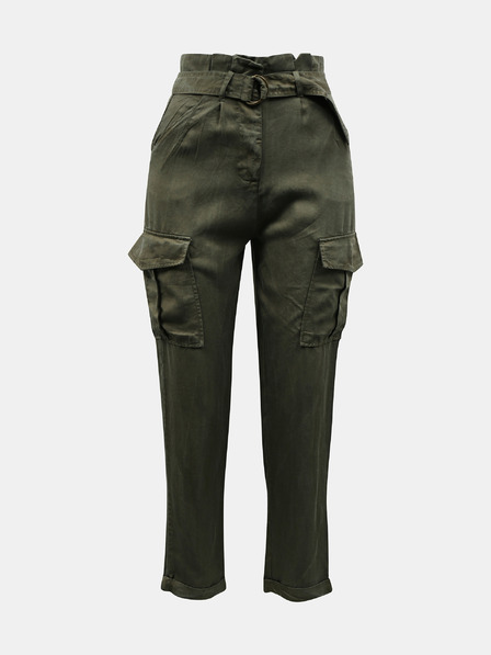 TALLY WEiJL Khaki kalhoty s kapsami TALLY WEiJL