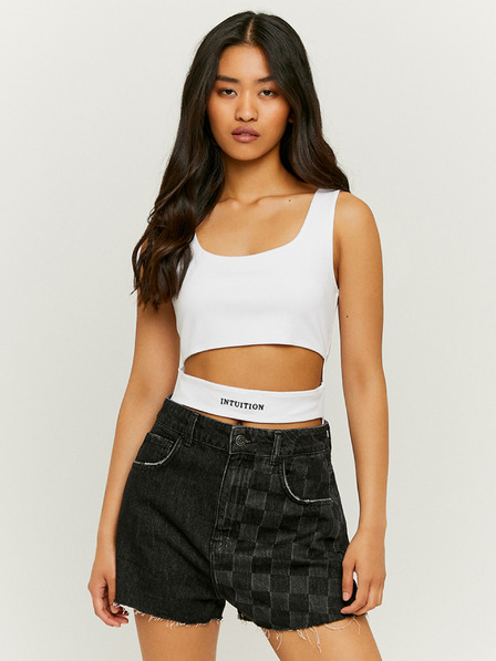 TALLY WEiJL Bílé body s průstřihem TALLY WEiJL
