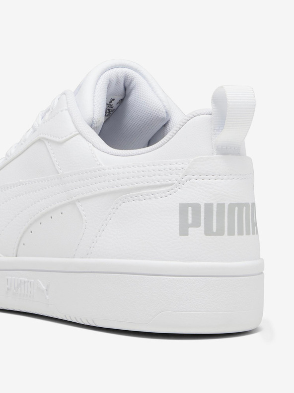 Puma Bílé pánské tenisky Puma Rebound v6 Low
