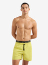 Armani Exchange Žluté pánské plavky Armani Exchange