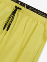 Armani Exchange Žluté pánské plavky Armani Exchange
