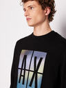 Armani Exchange Černá pánská mikina Armani Exchange