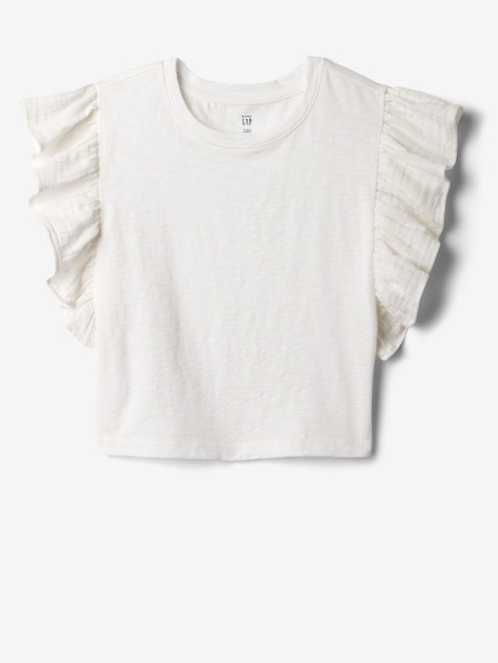 GAP Baby crop top s volánky GAP