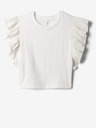 GAP Baby crop top s volánky GAP