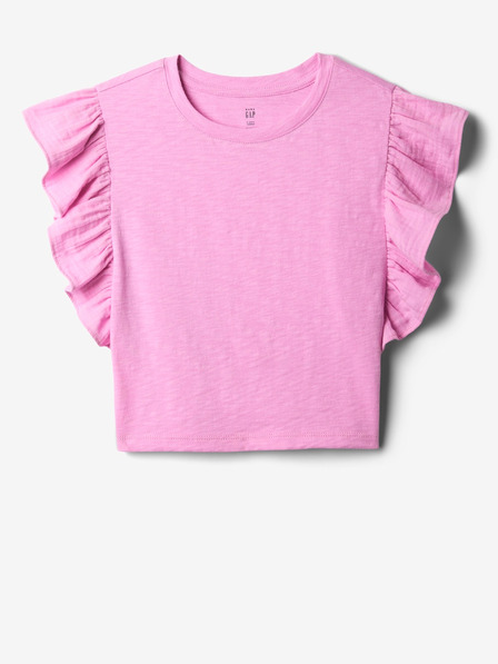 GAP Baby crop top s volánky GAP