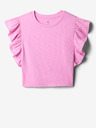 GAP Baby crop top s volánky GAP