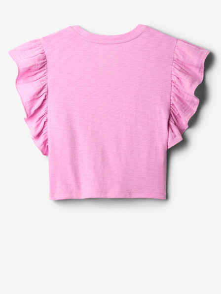 GAP Baby crop top s volánky GAP