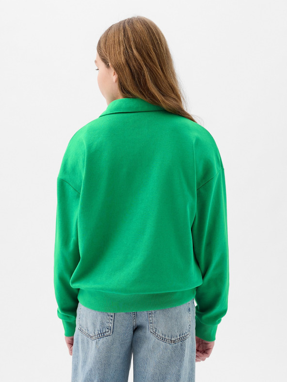 GAP Dětská mikina s límečkem GAP