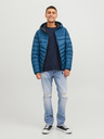Jack & Jones Světle modré pánské straight fit džíny Jack & Jones Tim