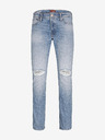 Jack & Jones Světle modré pánské straight fit džíny Jack & Jones Tim