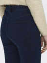 Jacqueline de Yong Tmavě modré dámské jeggings JDY Brooklyn