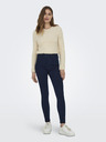 Jacqueline de Yong Tmavě modré dámské jeggings JDY Brooklyn